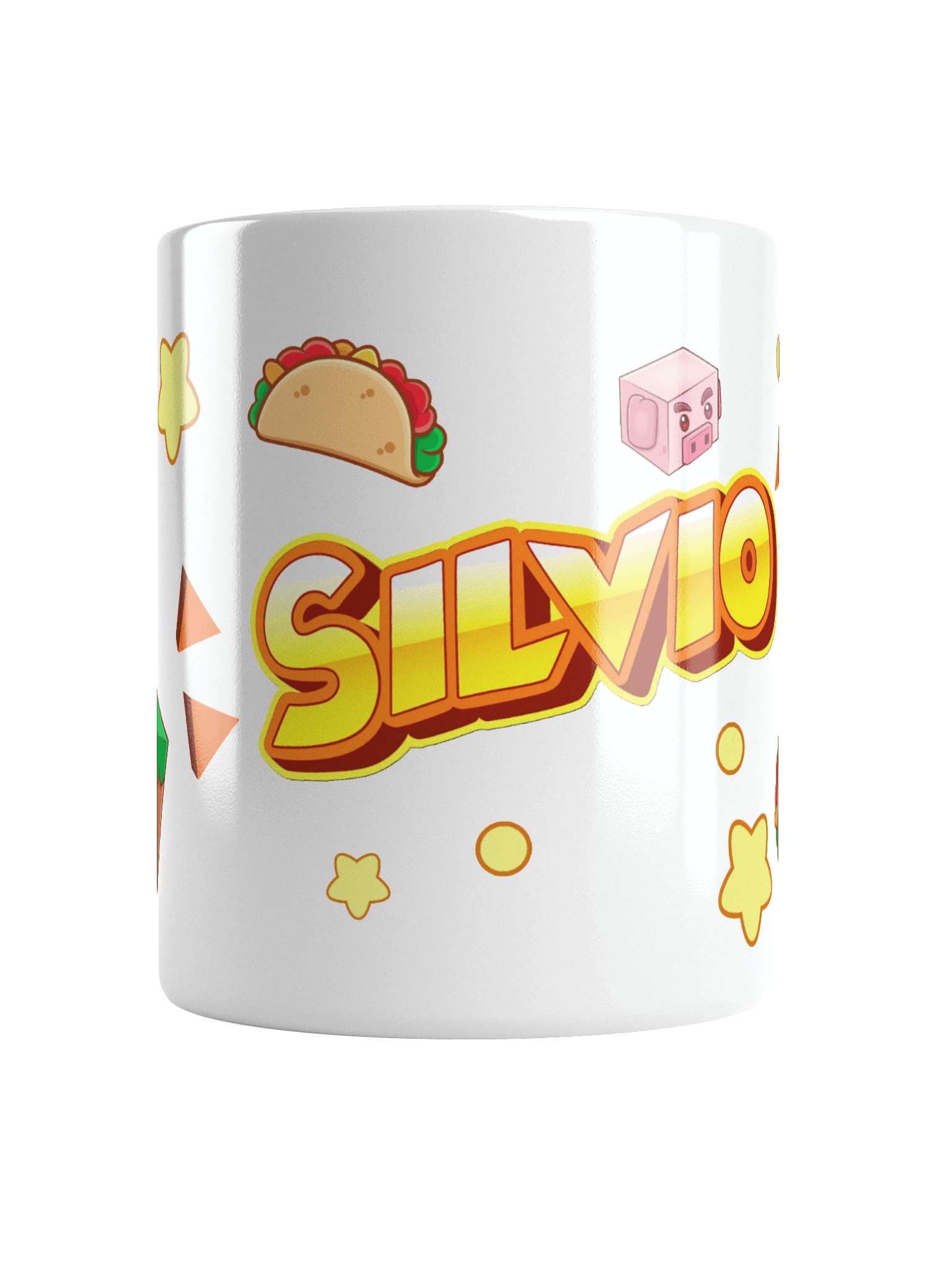 SILVIO Taza blanca product image (1)