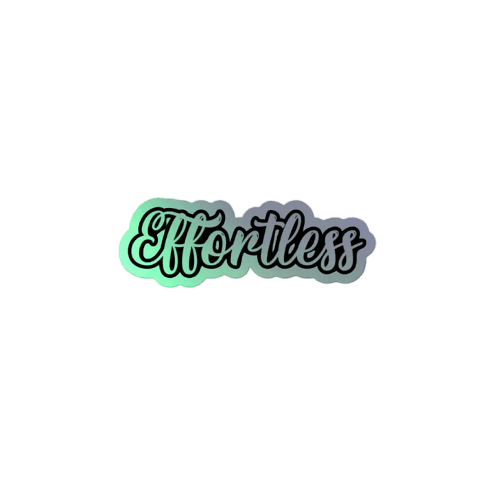 Elite - Effortless Holographic Sticker Sheet product image (2)