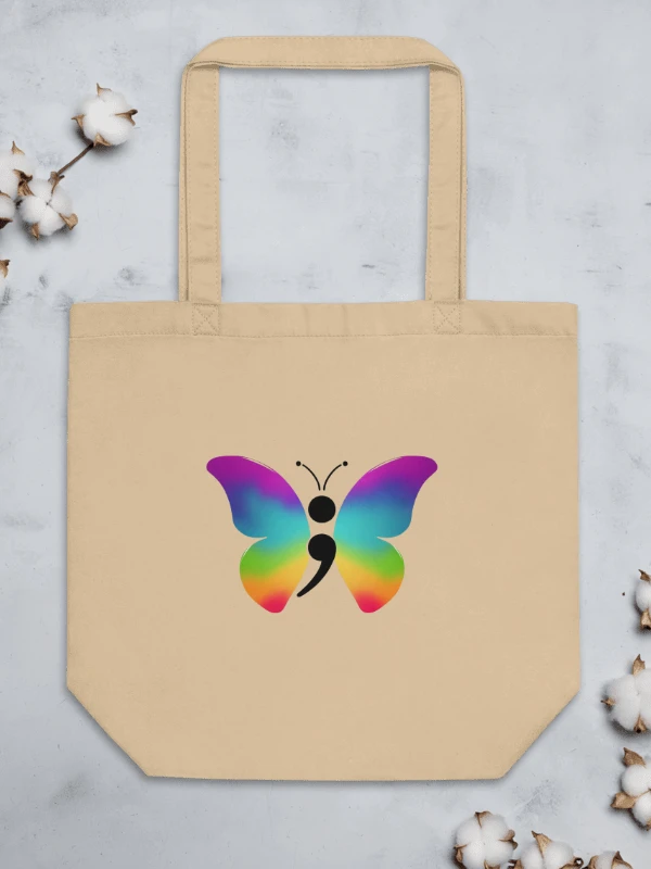 Butterfly of Hope Tote Bag – Emblem of Mental Resilience product image (2)