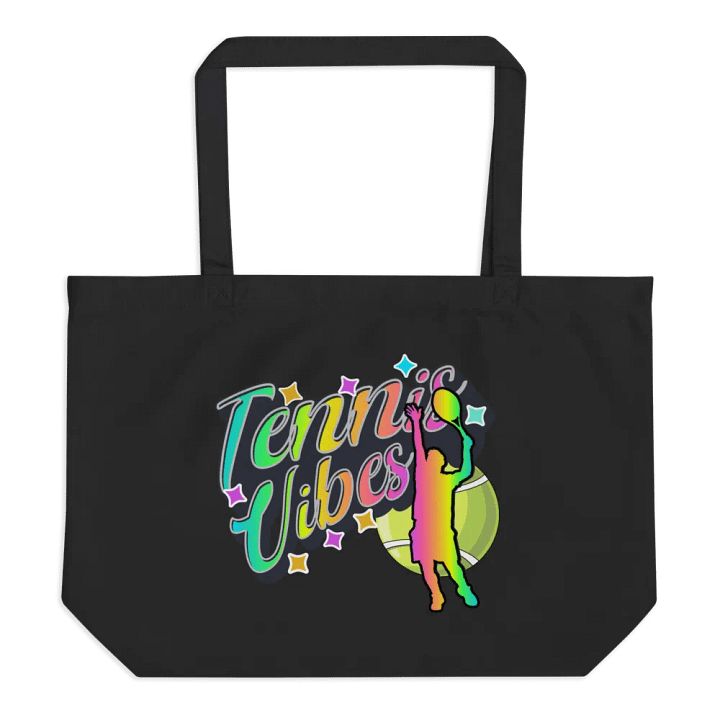 Tennis Vibes Male Neon Rainbow Tote product image (1)