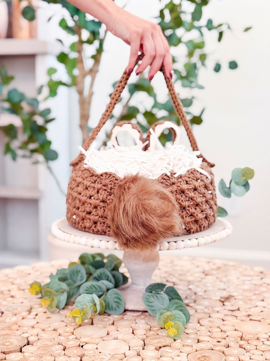 Granny Stitch Easter Basket Crochet Pattern product image (5)