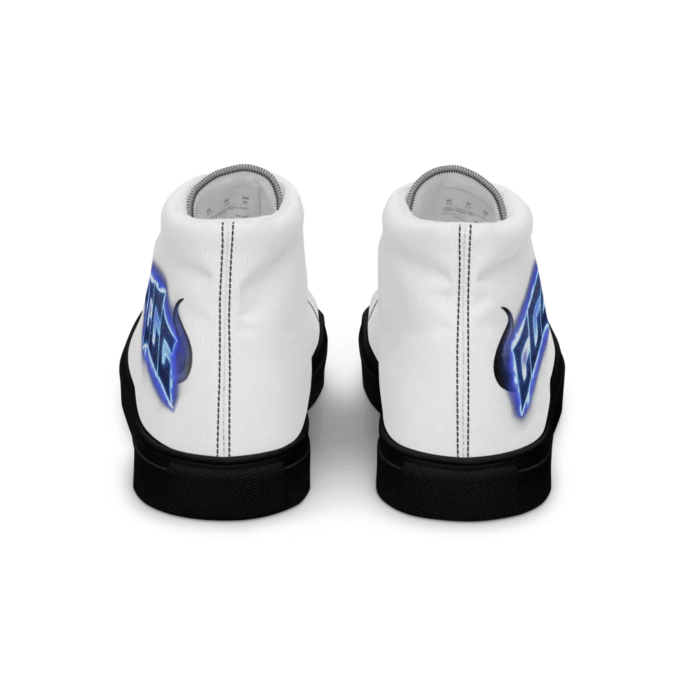 GGG Fire Logo Women's High Top Canvas Shoes product image (3)