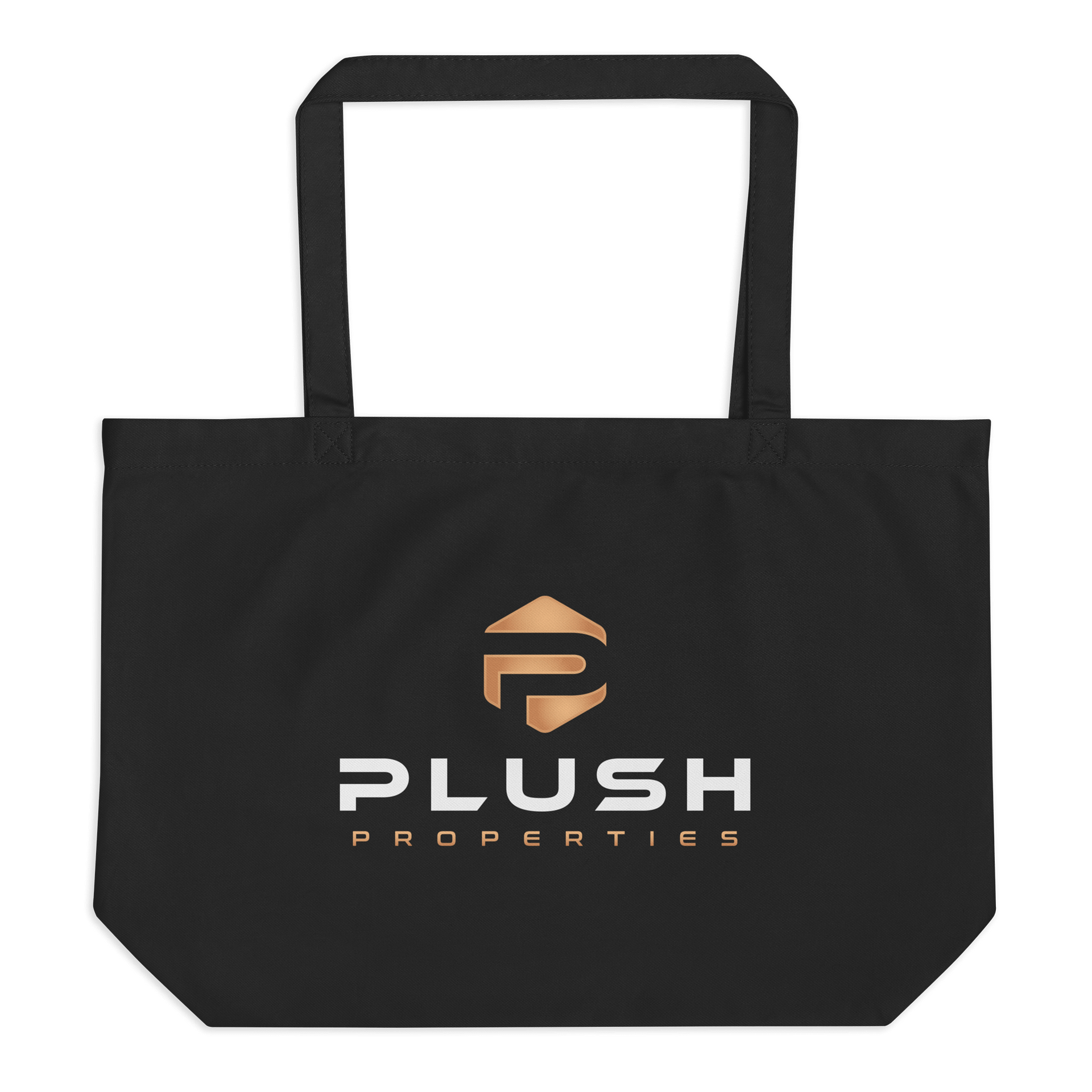Plush Organic Cotton Tote - Black product image (1)