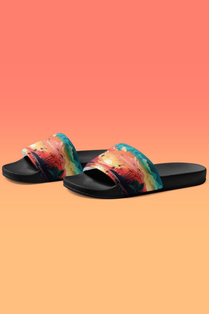 Tropical Sunset All Over Print Slides product image (2)