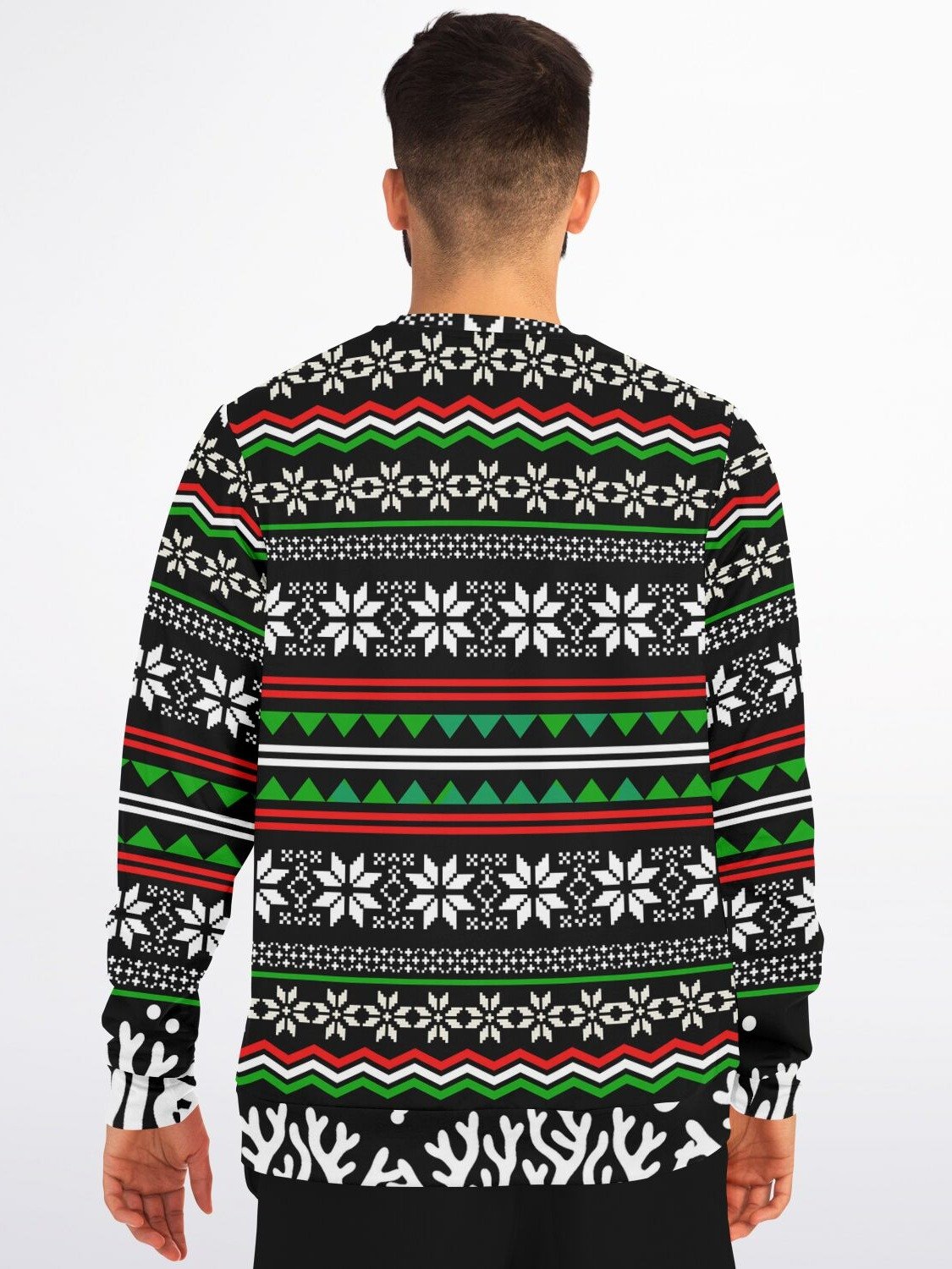 "Merry Octomas" Christmas Sweatshirt | Octopus Holiday Sweater | Ocean Lover Christmas Outfit product image (2)