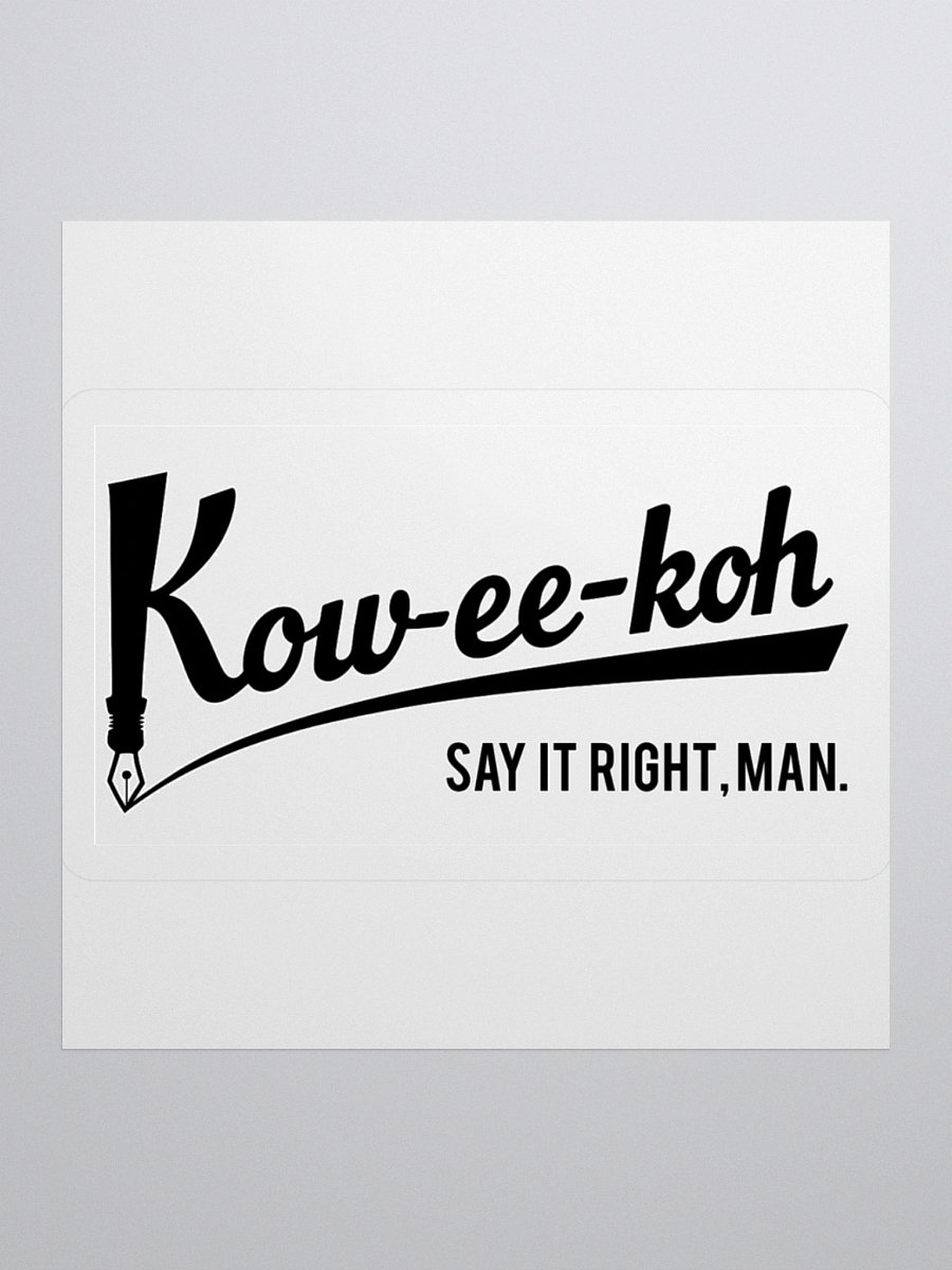 Correct Pronunciation sticker product image (3)
