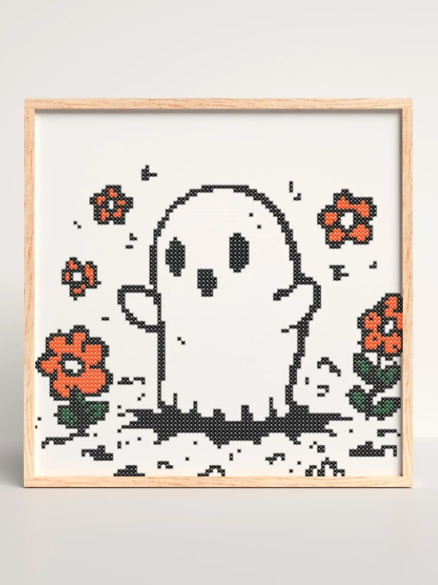 Ghost Rising Cross Stitch Pattern product image (6)