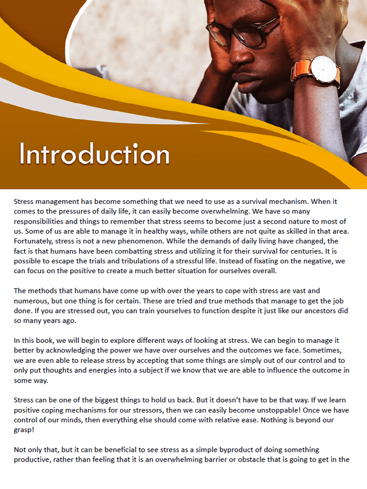 Coping With Stress eBook product image (2)