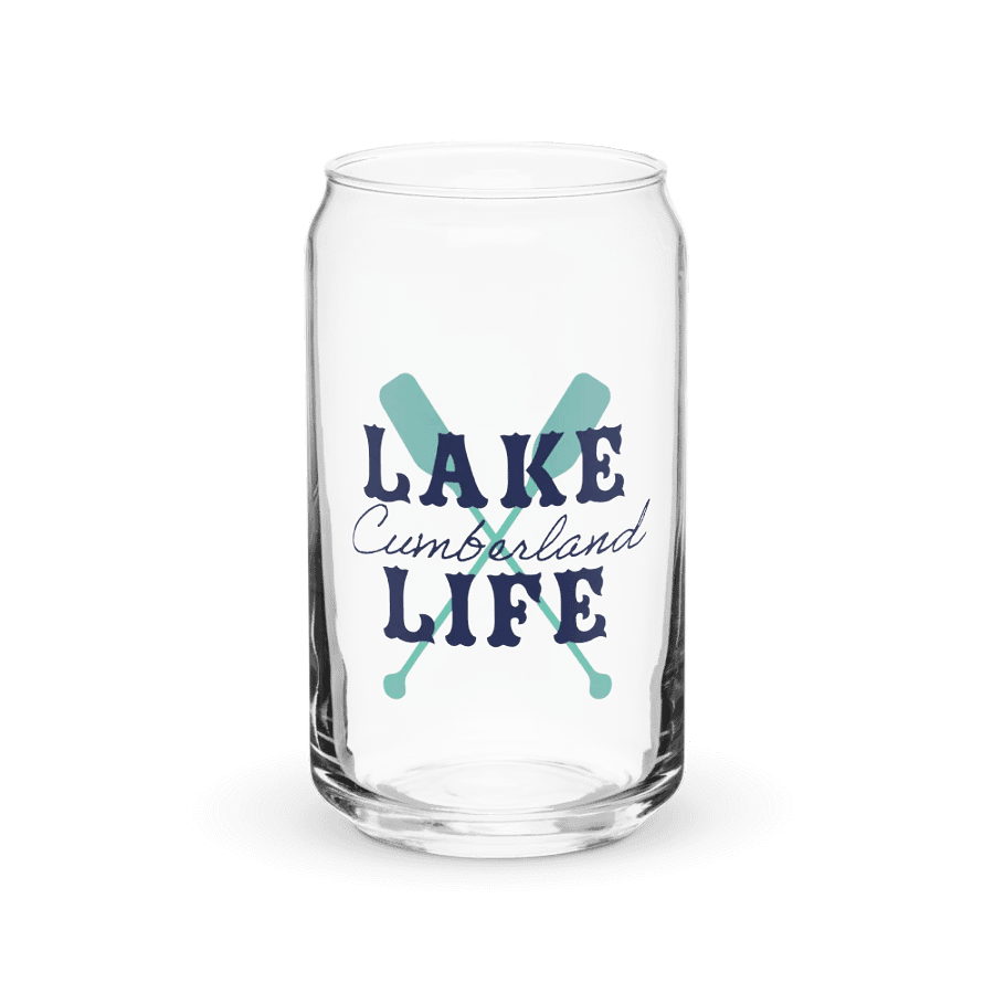 Cumberland Lake Life Can-Shaped Glass product image (2)