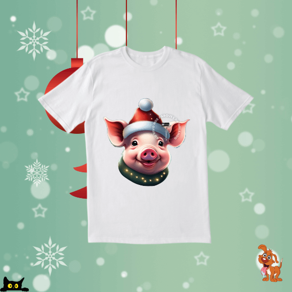 Christmas Pig 🐽 T-Shirt product image (1)