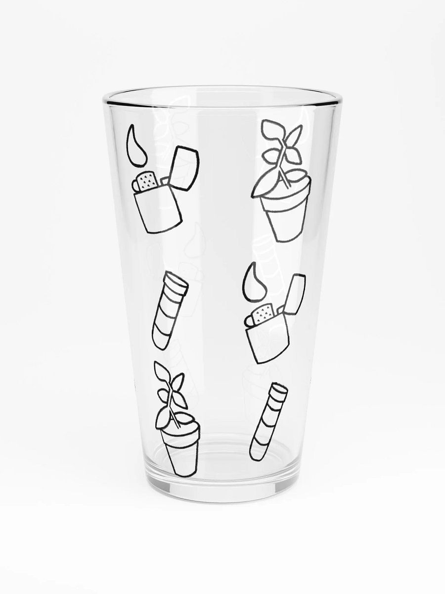 SURVIVAL INVENTORY PINT GLASS product image (3)