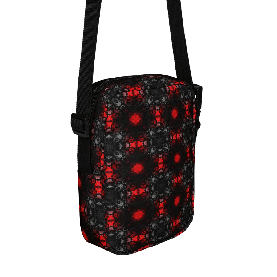 Goth Signature Patterned Crossbody Bag | Goth Royal Taffy | Ko-fi product image (3)