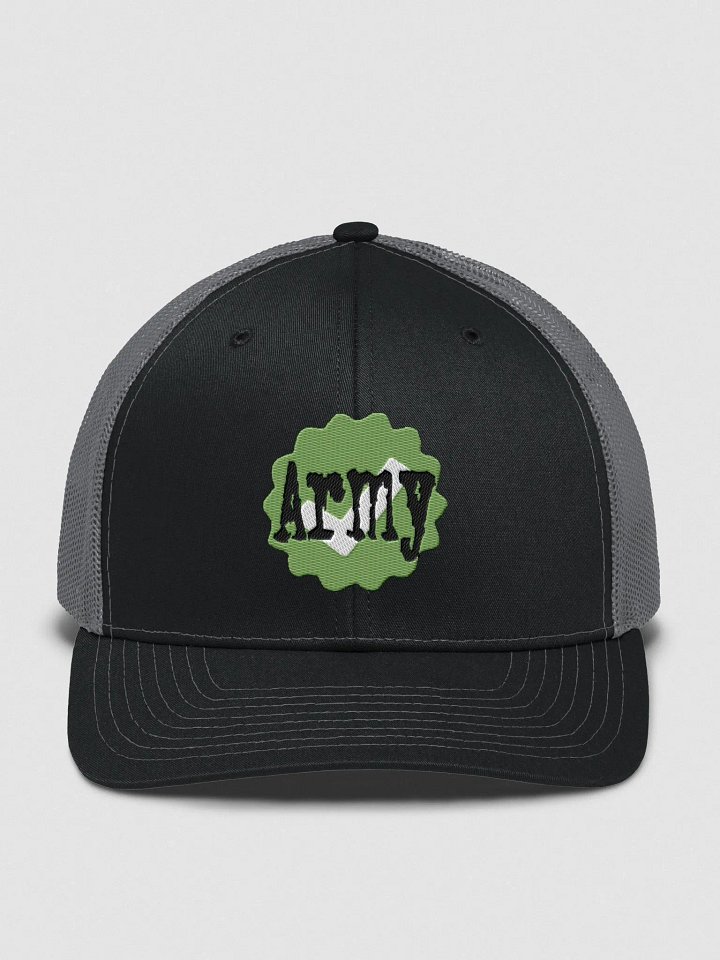 Checkmark Army Trucker Cap product image (1)