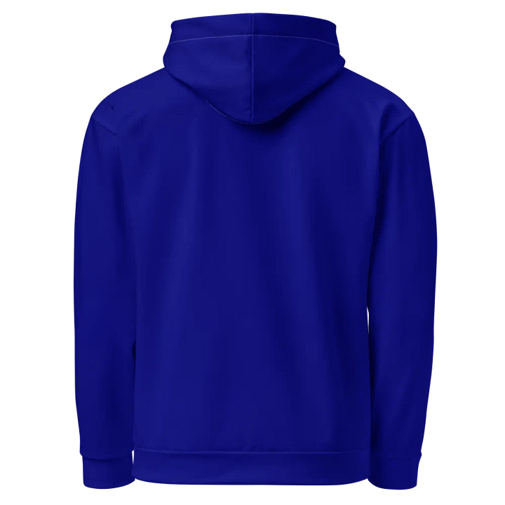 Plain Color Navy Blue Hoodie product image (2)