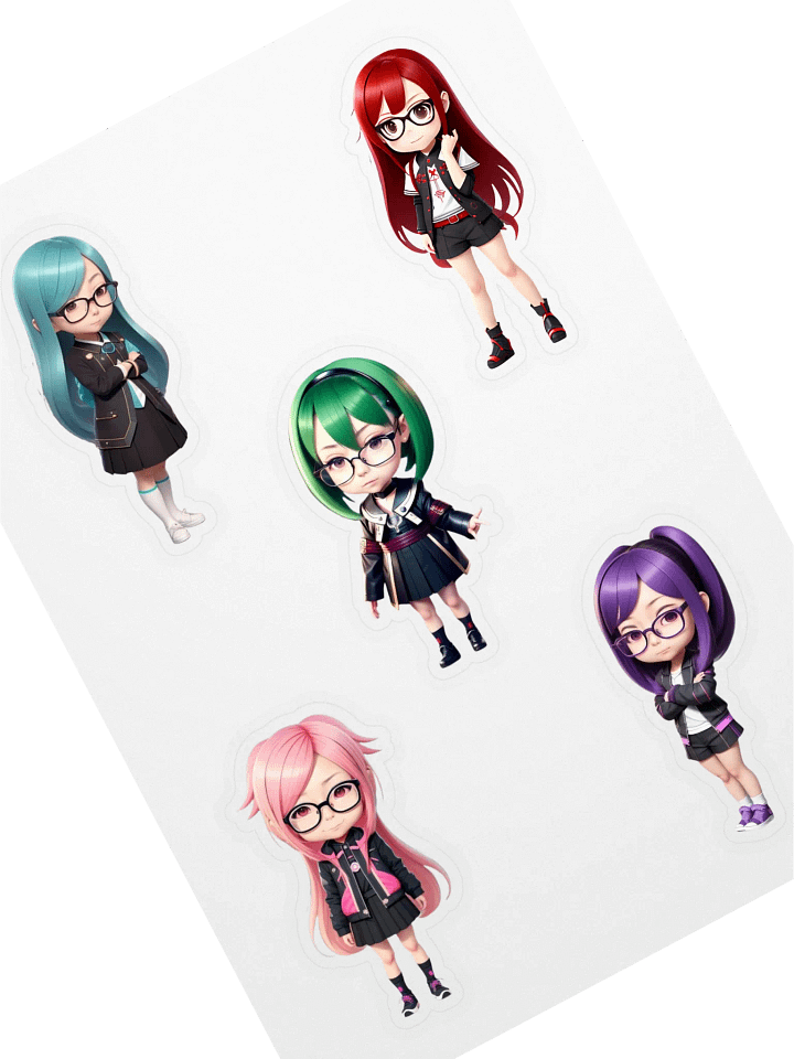 K Club Sticker Sheet product image (1)