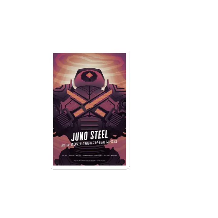 Juno Steel and The Mega-Ultrabots of Cyberjustice Magnet product image (2)
