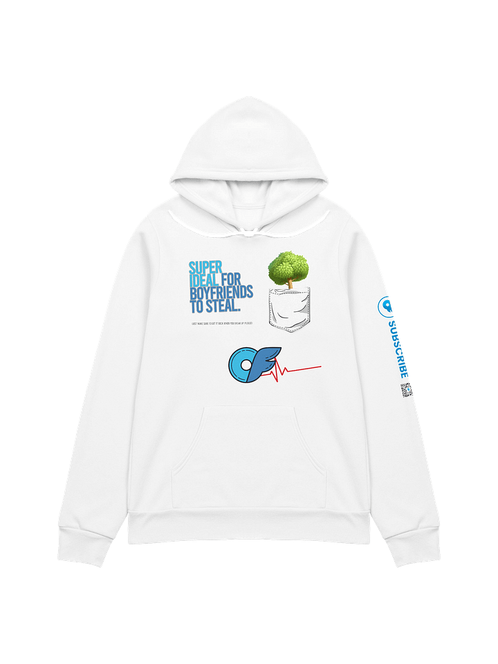 The @nathyn.trees Super Comfy Hoodie in White product image (1)