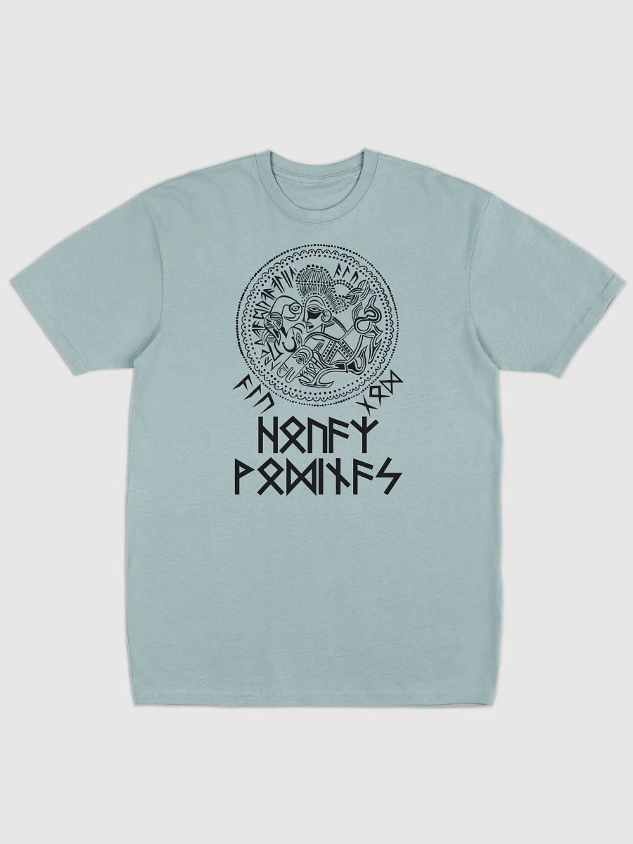 ODIN ALU GOD Bracteate Heavy tee (black print) product image (1)