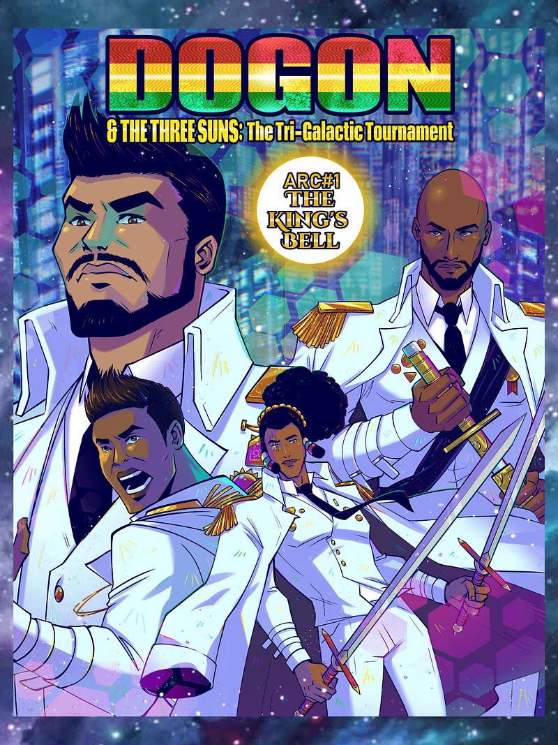 Dogon & The Three Suns: The Tri-Galactic Tournament Volume #1 (Digital Comic)