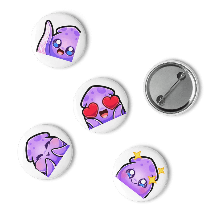 Squid Emote Pin Set [1] product image (6)