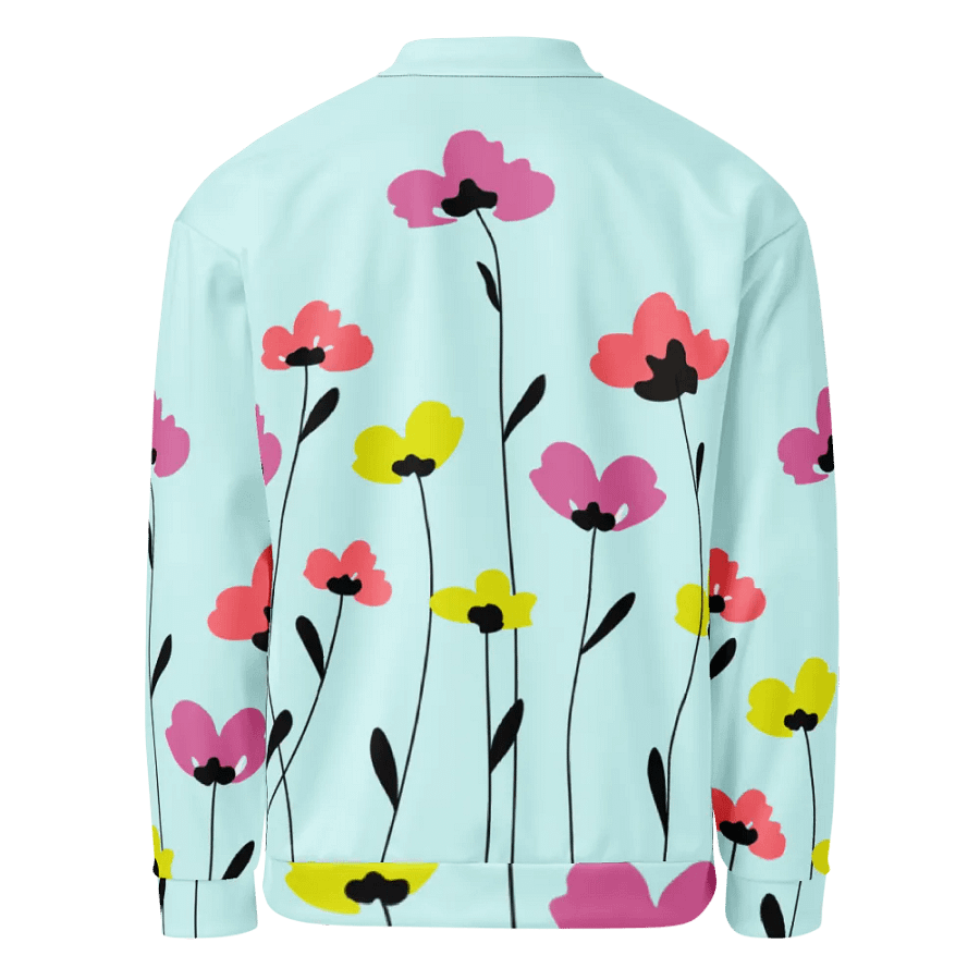 Blossom Breeze All-Over Print Bomber Jacket product image (4)