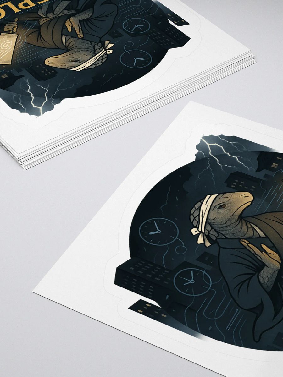 Replo Midnight Courier Sticker product image (11)