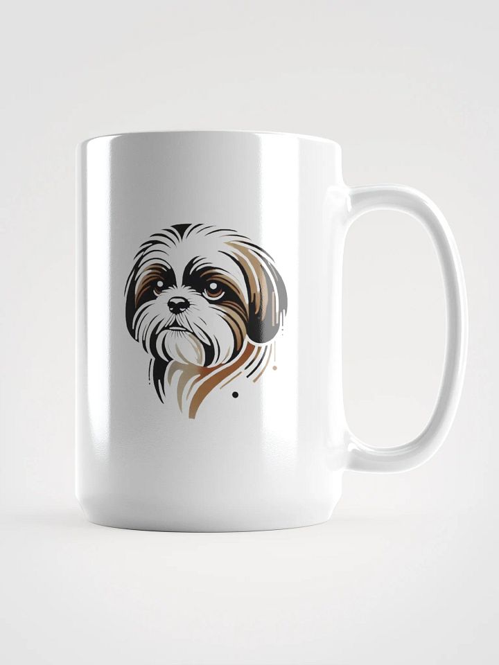 Shih Tzu Silhouette Minimalist Mug product image (1)
