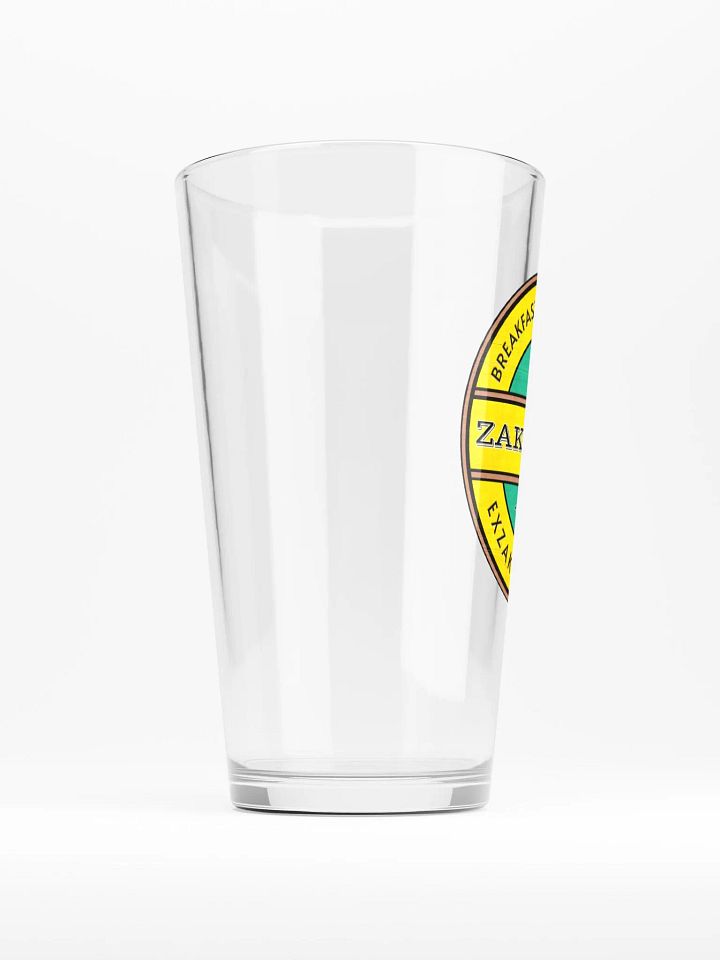 Zaknafine Dining Logo Pint Glass product image (2)