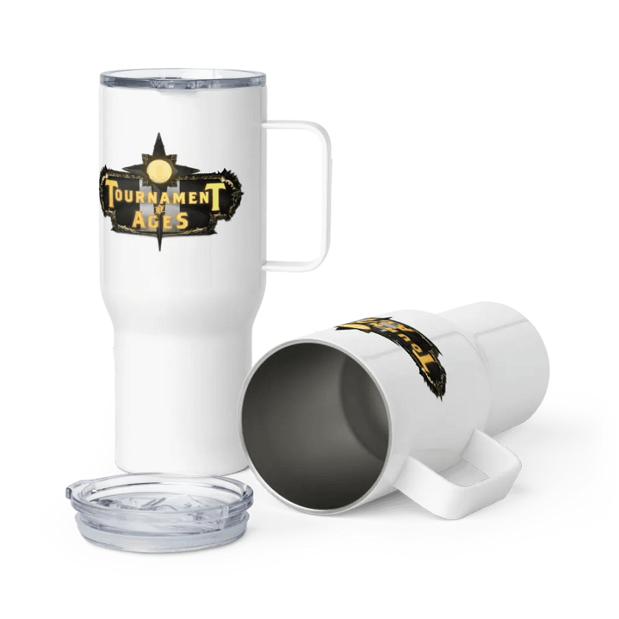 Tournament of Ages - Full Logo - Tumbler w/Handle product image (6)