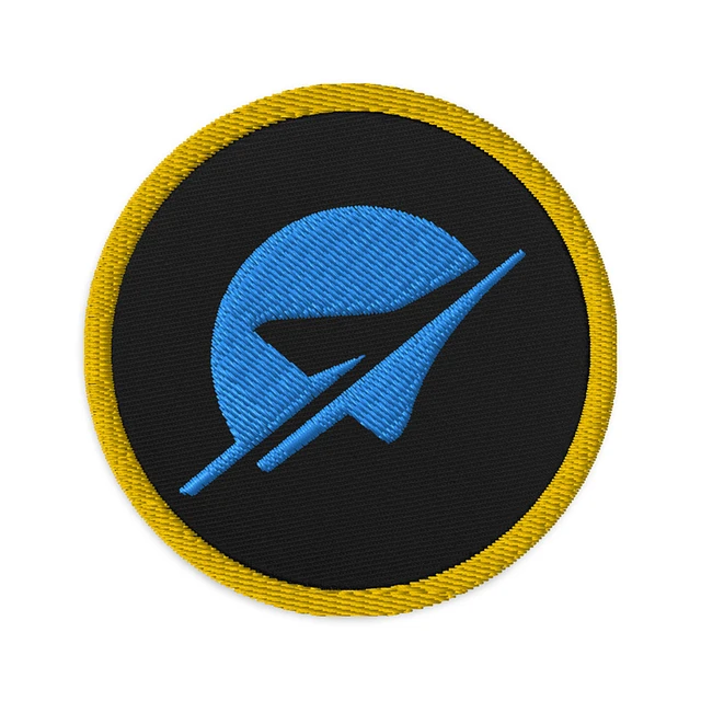 National Air and Space Museum Logo Patch (Blue) Image 1