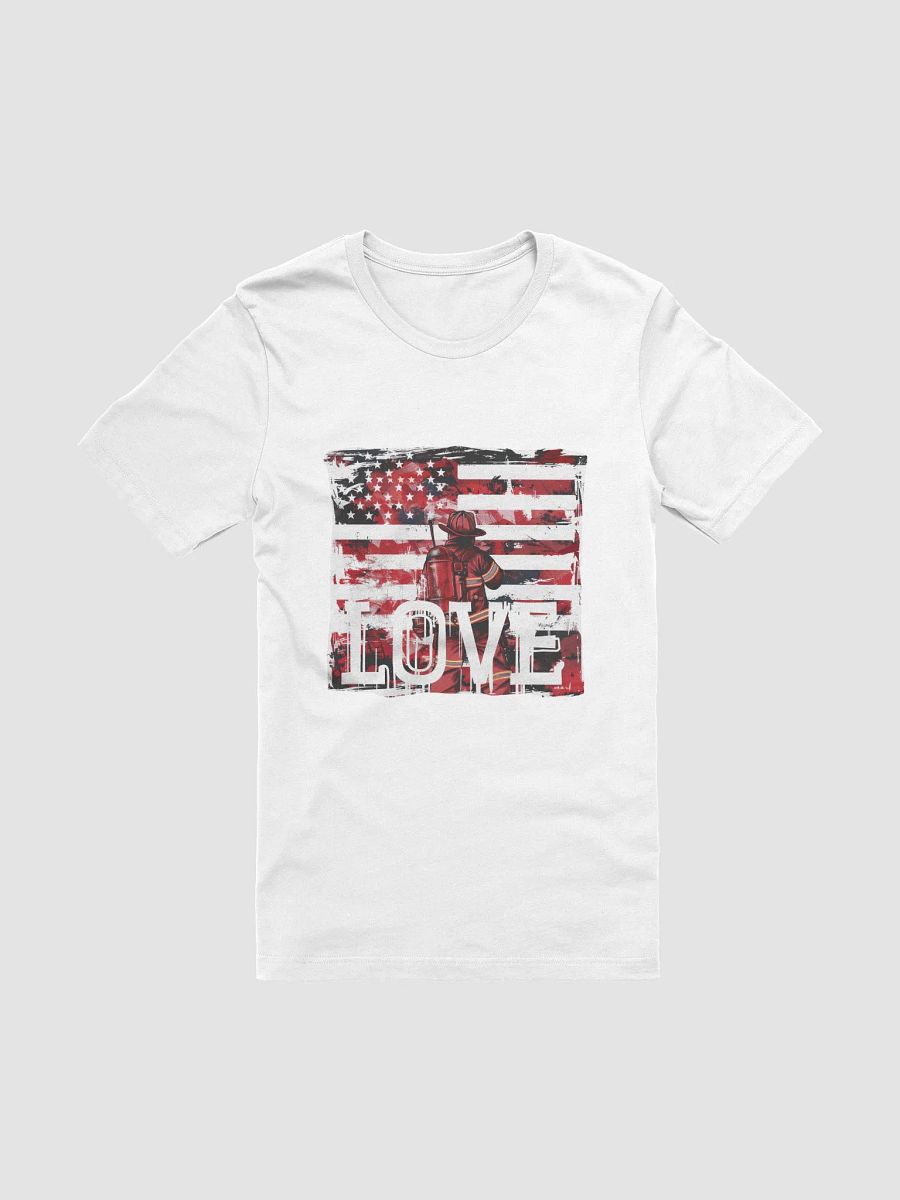 American Flag Firefighter Love product image (2)