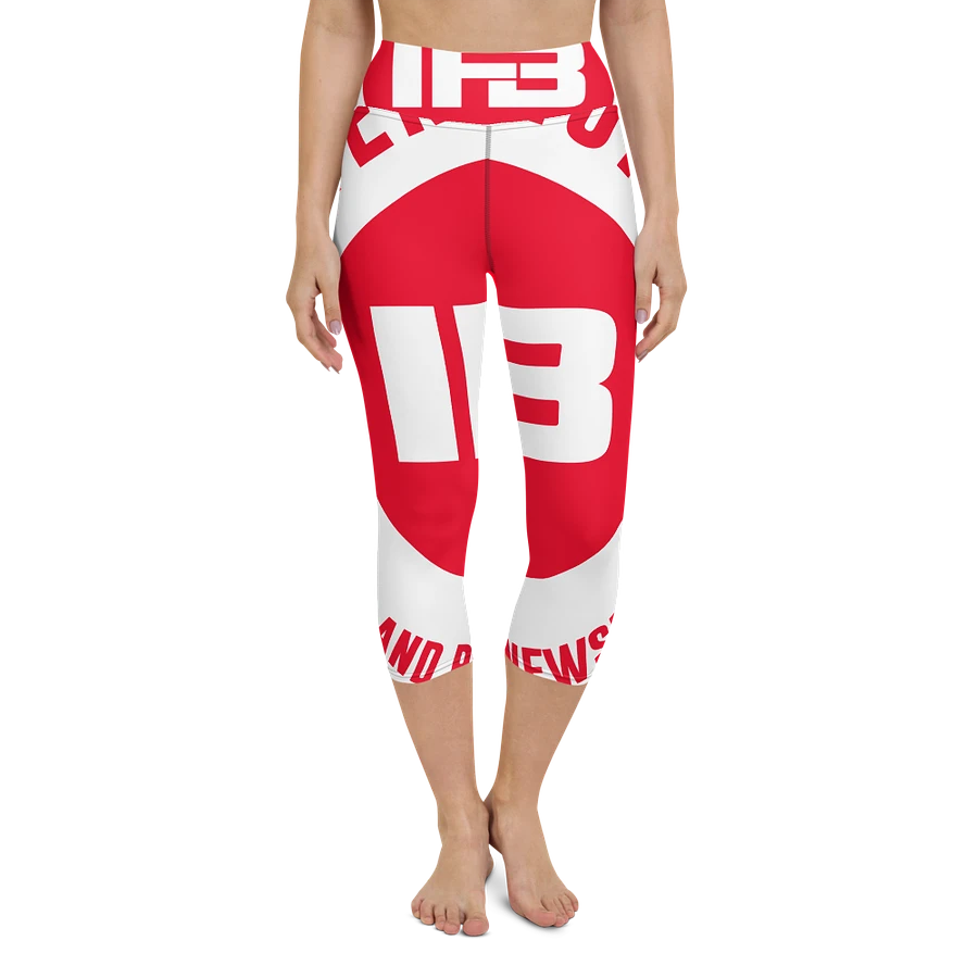 IFBNewsfeed.Org's All-Over Print Yoga Capri Leggings product image (6)