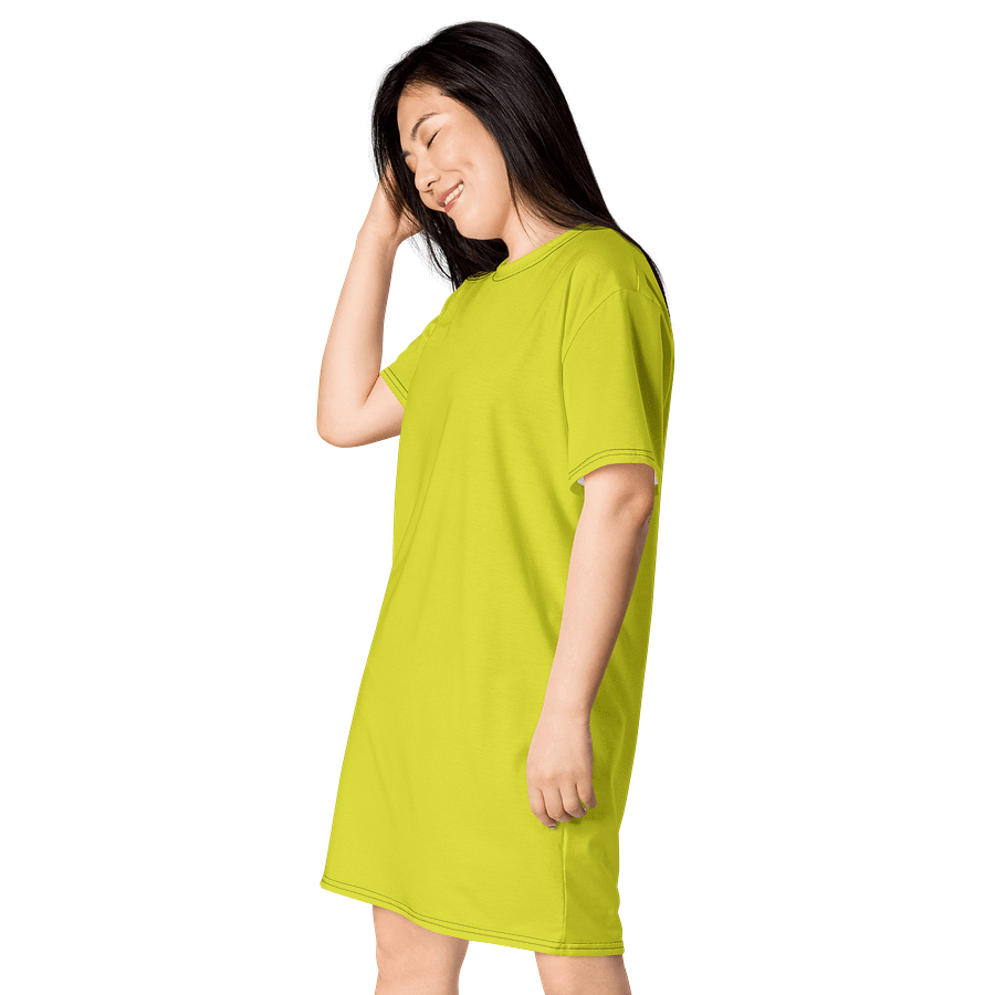 Oversized T-Shirt Dress - Vibrant Starship, Sizes 2XS-6XL product image (3)
