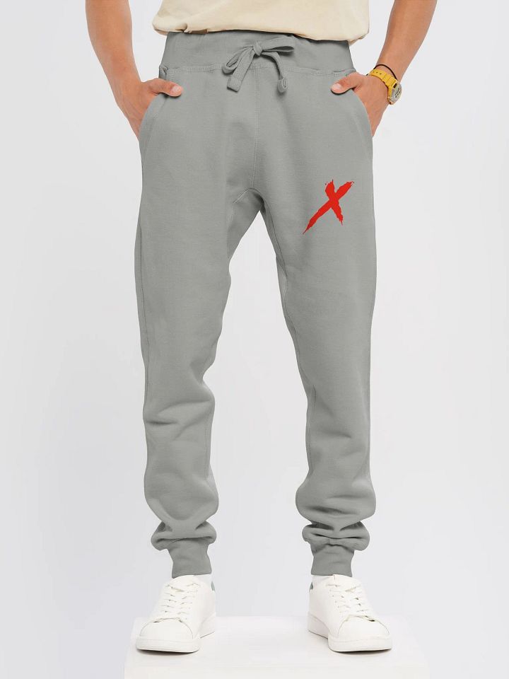 Red X Fleece Joggers product image (1)