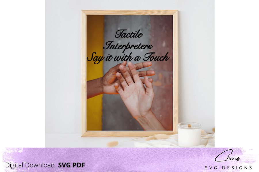 Tactile Interpreters Say It With A Touch SVG product image (3)