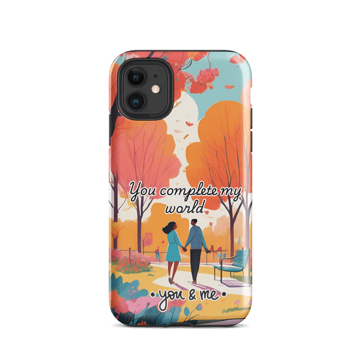 Autumn Love Walk iPhone® Tough Case product image (24)