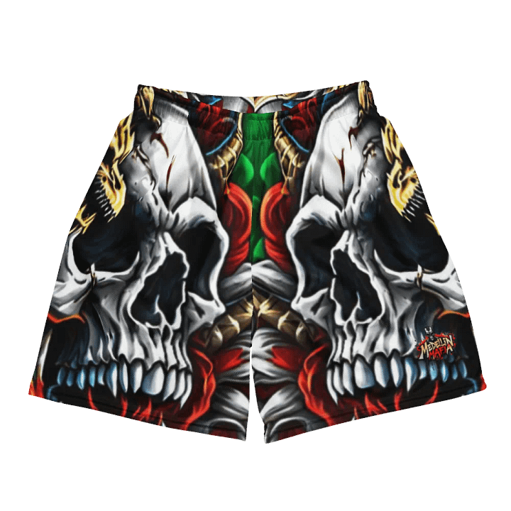 Dragon Gothic Symmetry Shorts product image (2)