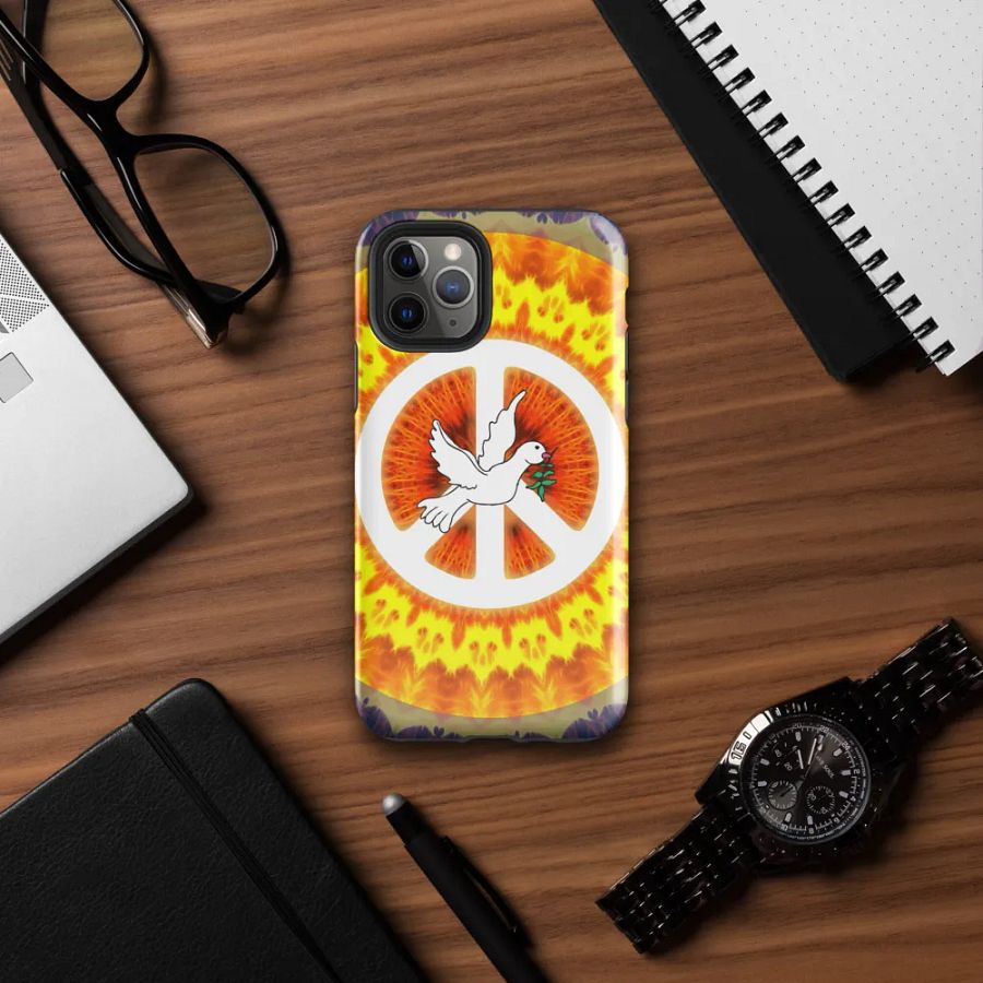 Hippie Phone Case u2013 Stylish Protection with a Peaceful Vibe product image (7)