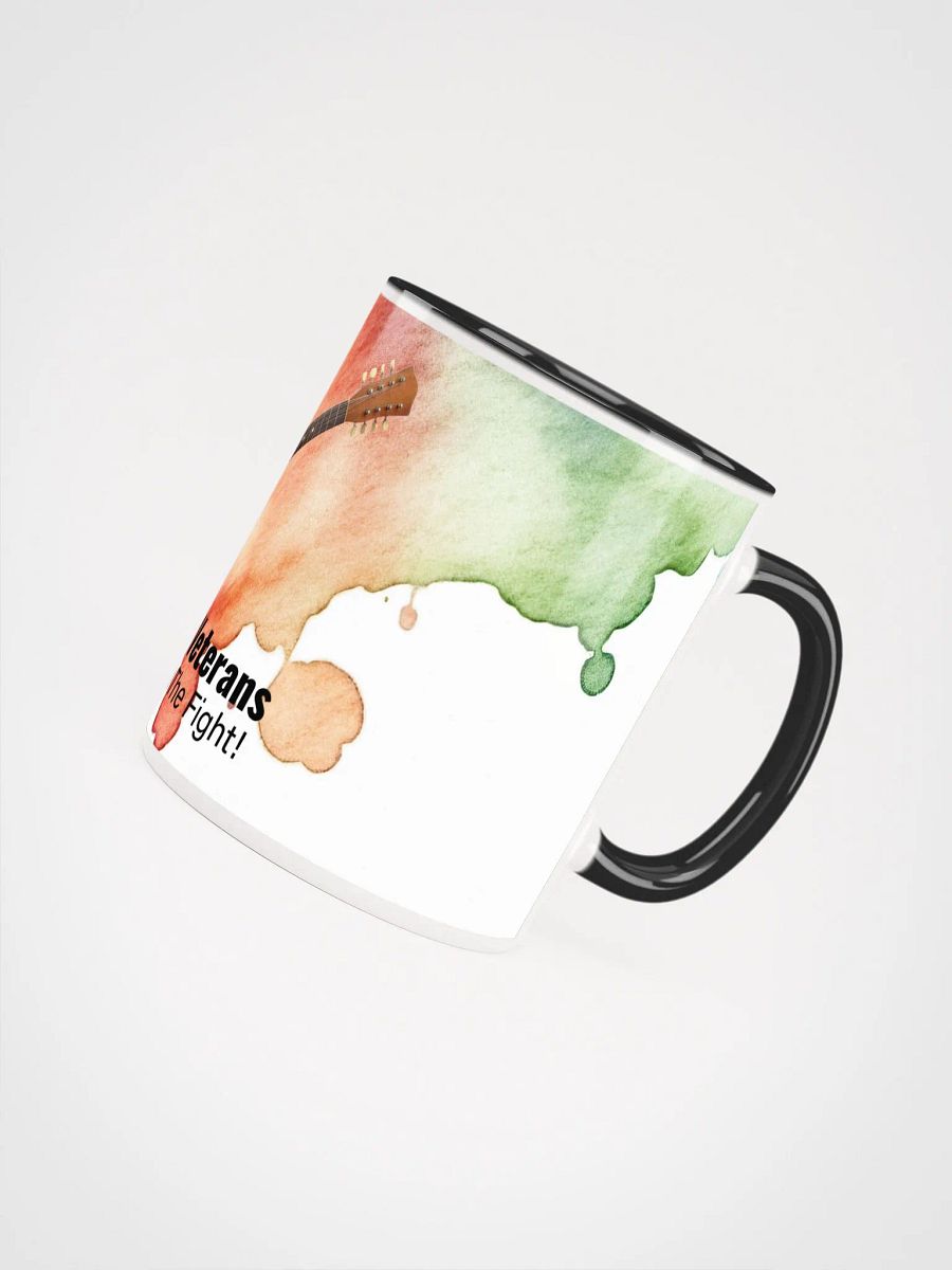 Banjos For Veterans (B4V) Artwork Ceramic Mug with Color Inside product image (37)