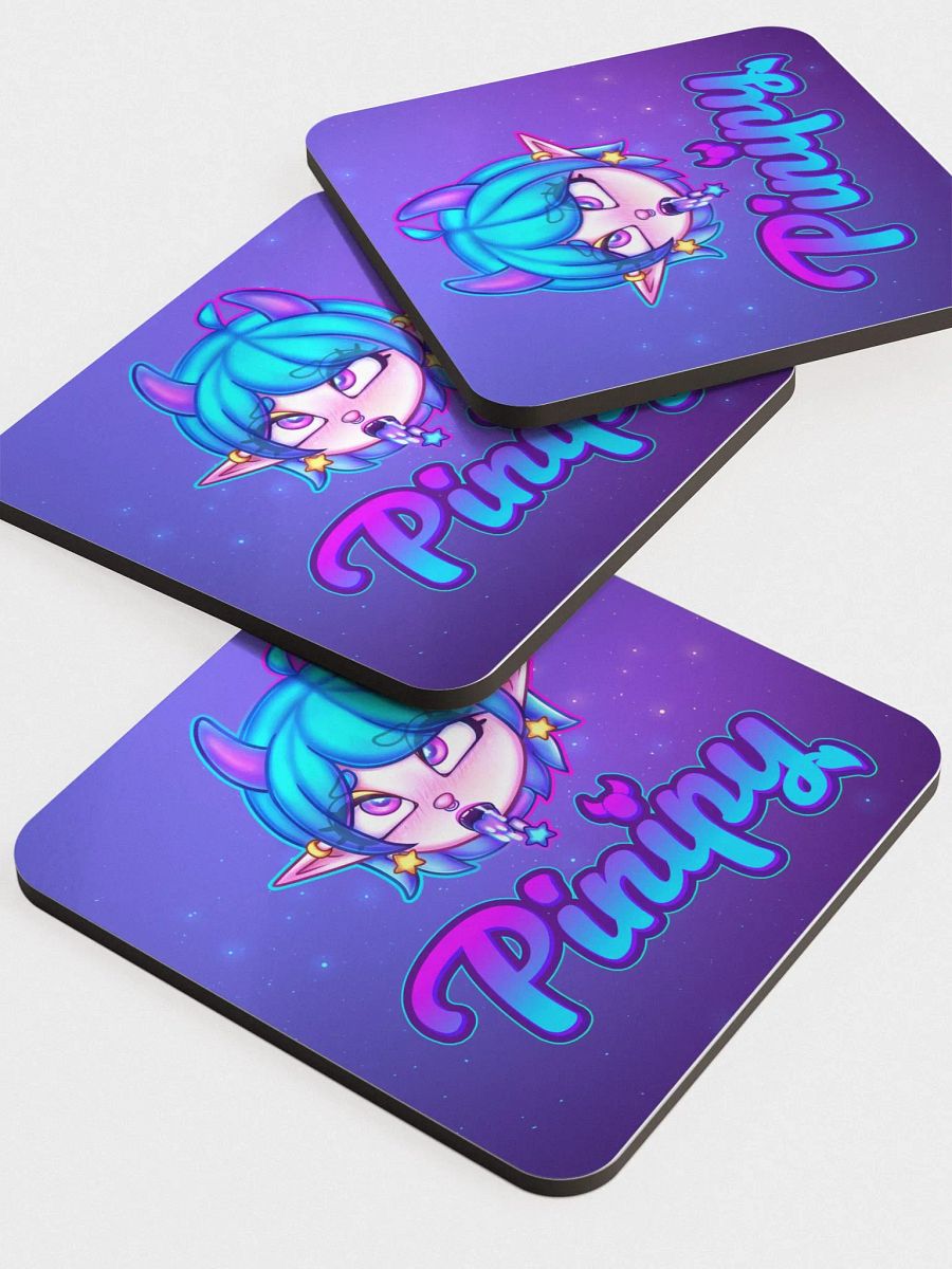 Pinipy Graphic Glossed Cork Coaster product image (5)