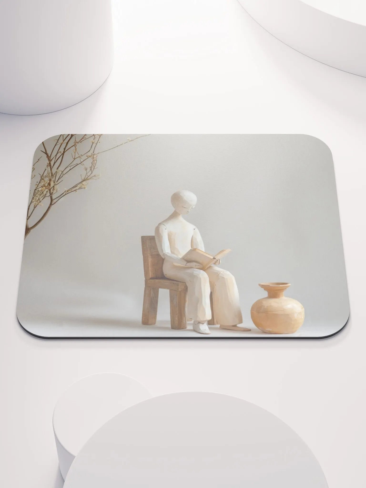 Classic Mouse Pad by Allcolor - We are all wooden people 001 product image (1)