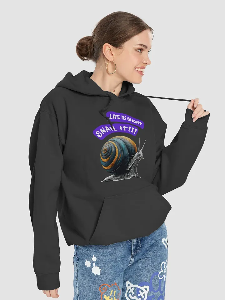 Colorful Snail Life Classic Hoodie product image (1)