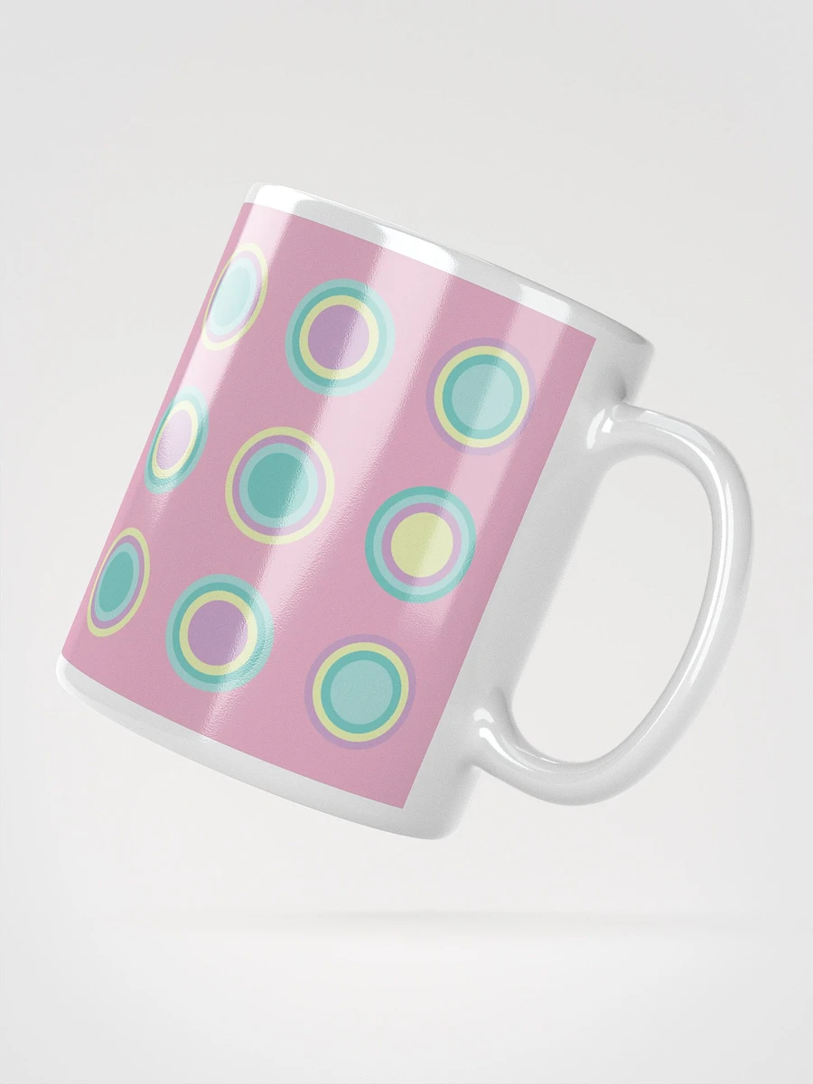 Pink Polkadot Glossy White Mug product image (2)