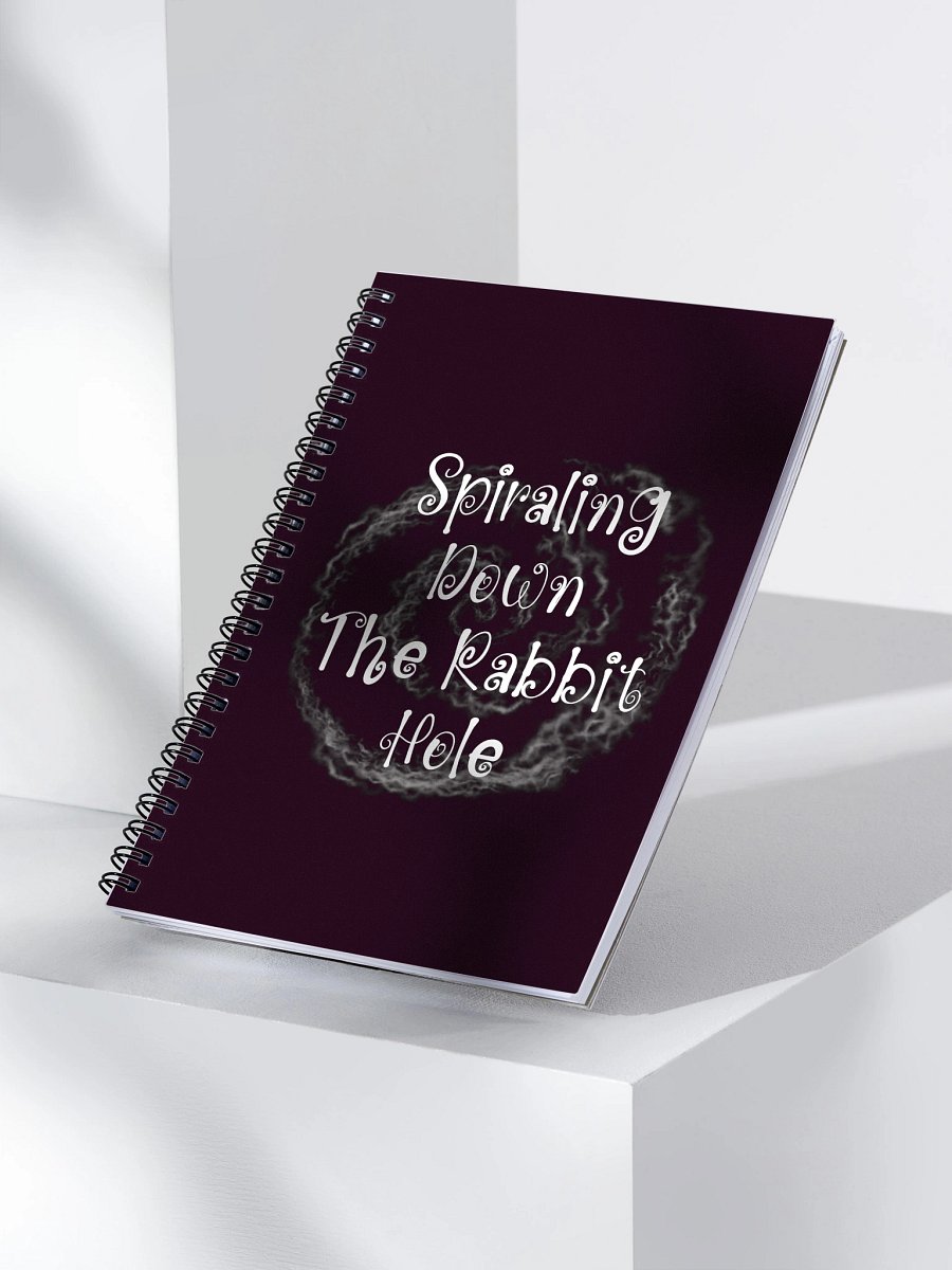 Spiraling Down The Rabbit Hole Notebook product image (3)