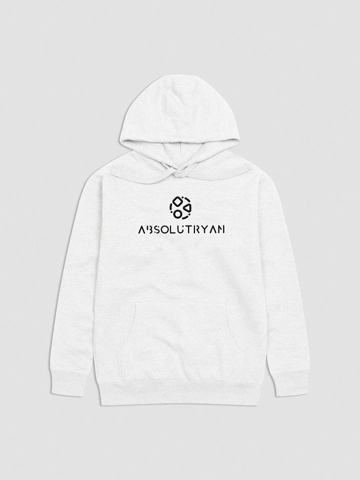 AbsolutRyan Neutrals Hoodie (Black Logo) product image (1)