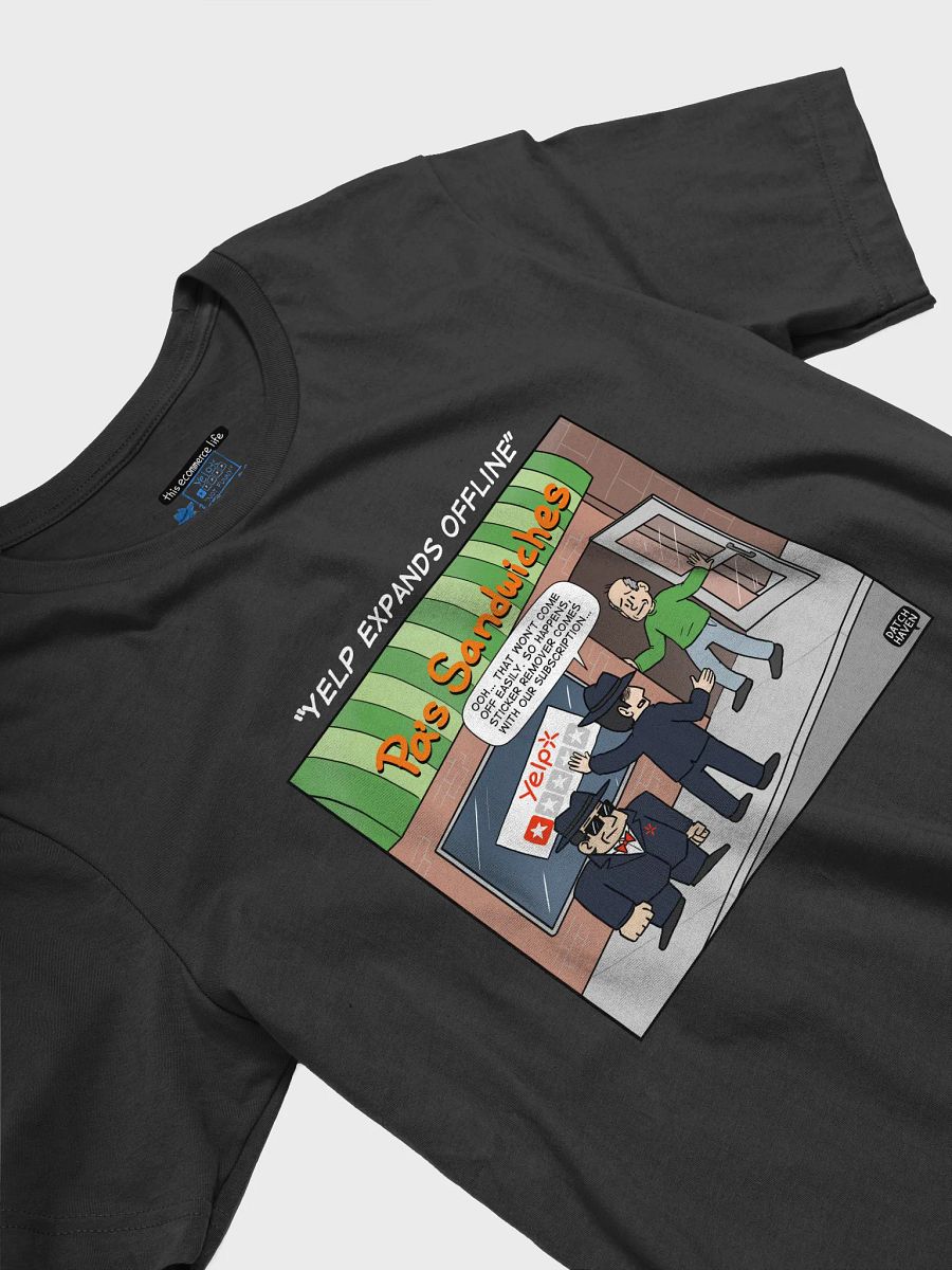 "Yelp expands offline" soft t-shirt product image (3)