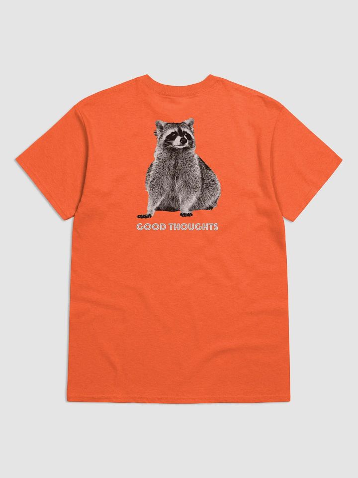 Racoon Good Thoughts on Back - Unisex Jersey Short Sleeve Tee product image (34)