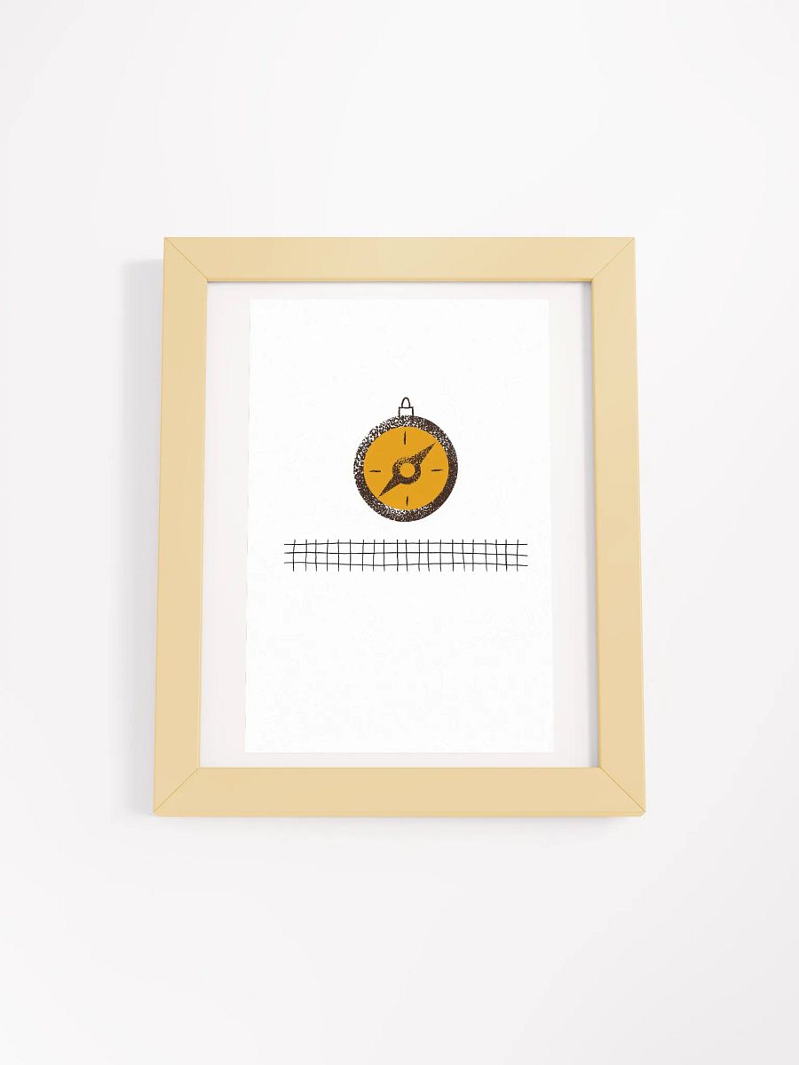 Ethereal Compass Framed Matte Poster product image (18)