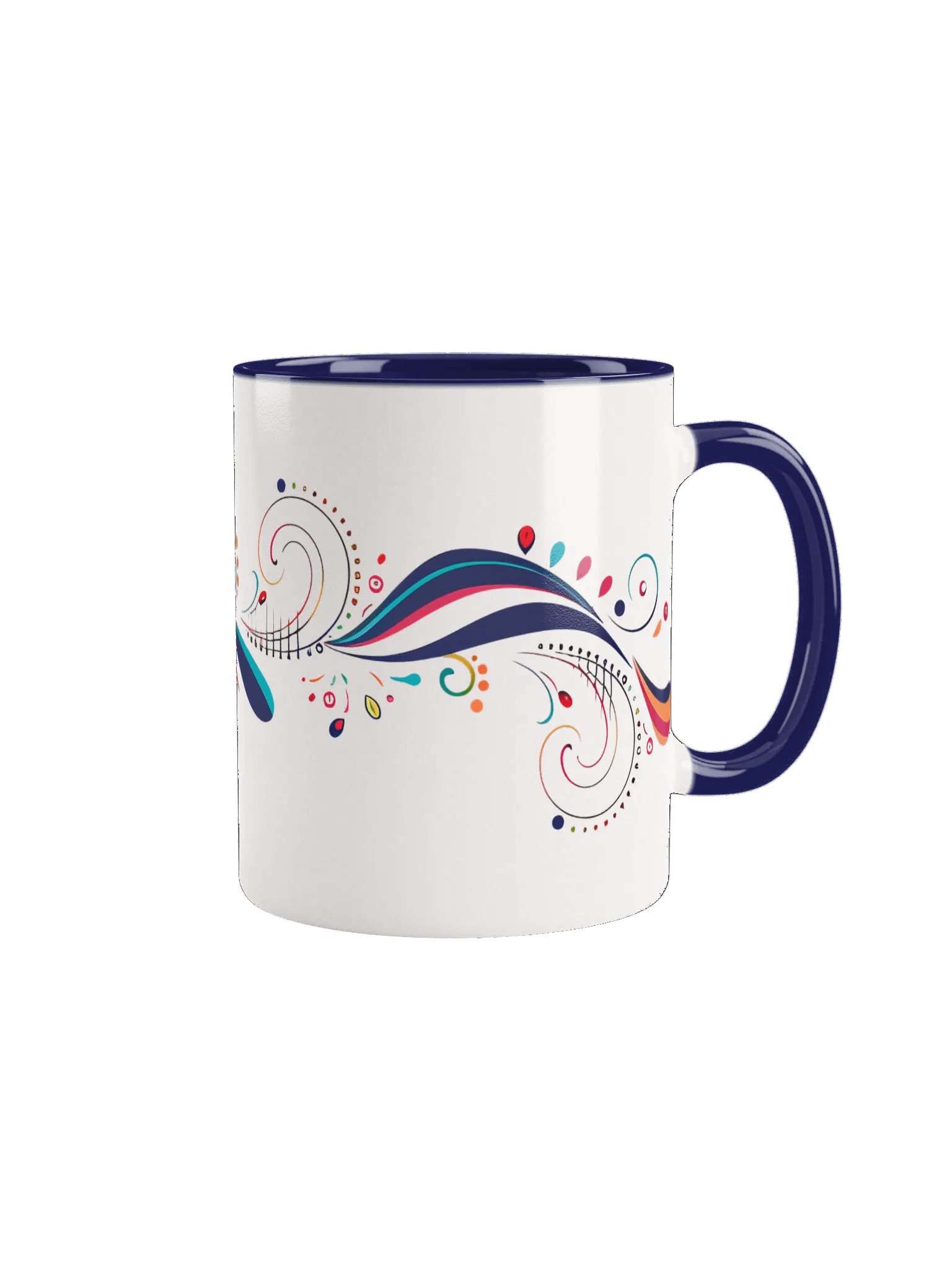 Swirling Colors Ceramic Mug product image (2)