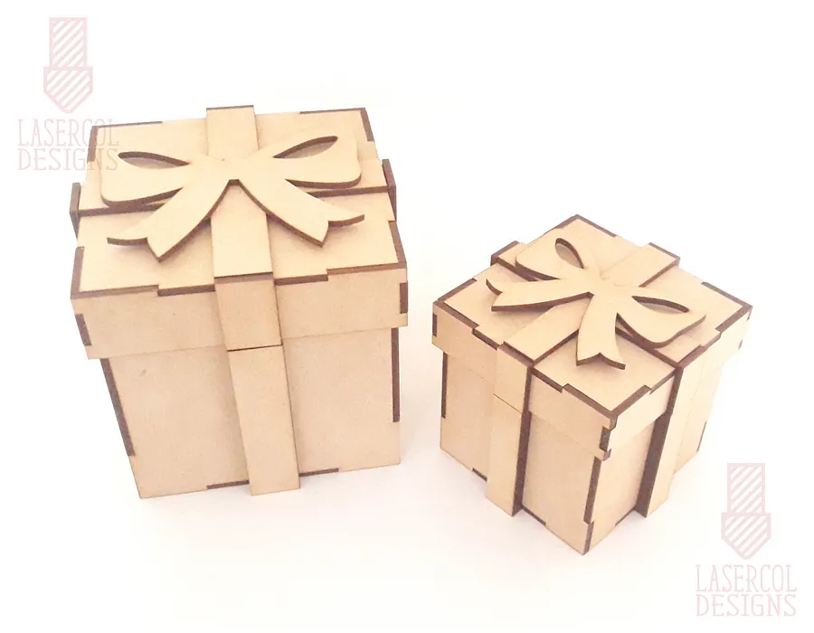 Gift Box (Two Sizes) - Laser Cut Files product image (9)